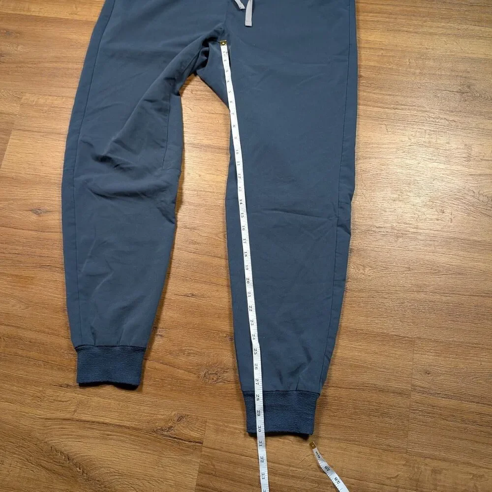 FIGS Tansen Jogger Scrub Pants Large Blue Technical Collection Medical